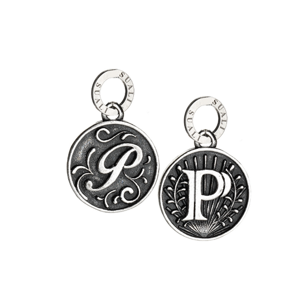 Charm Donna Suali Lettera P Ø cm. 1,5