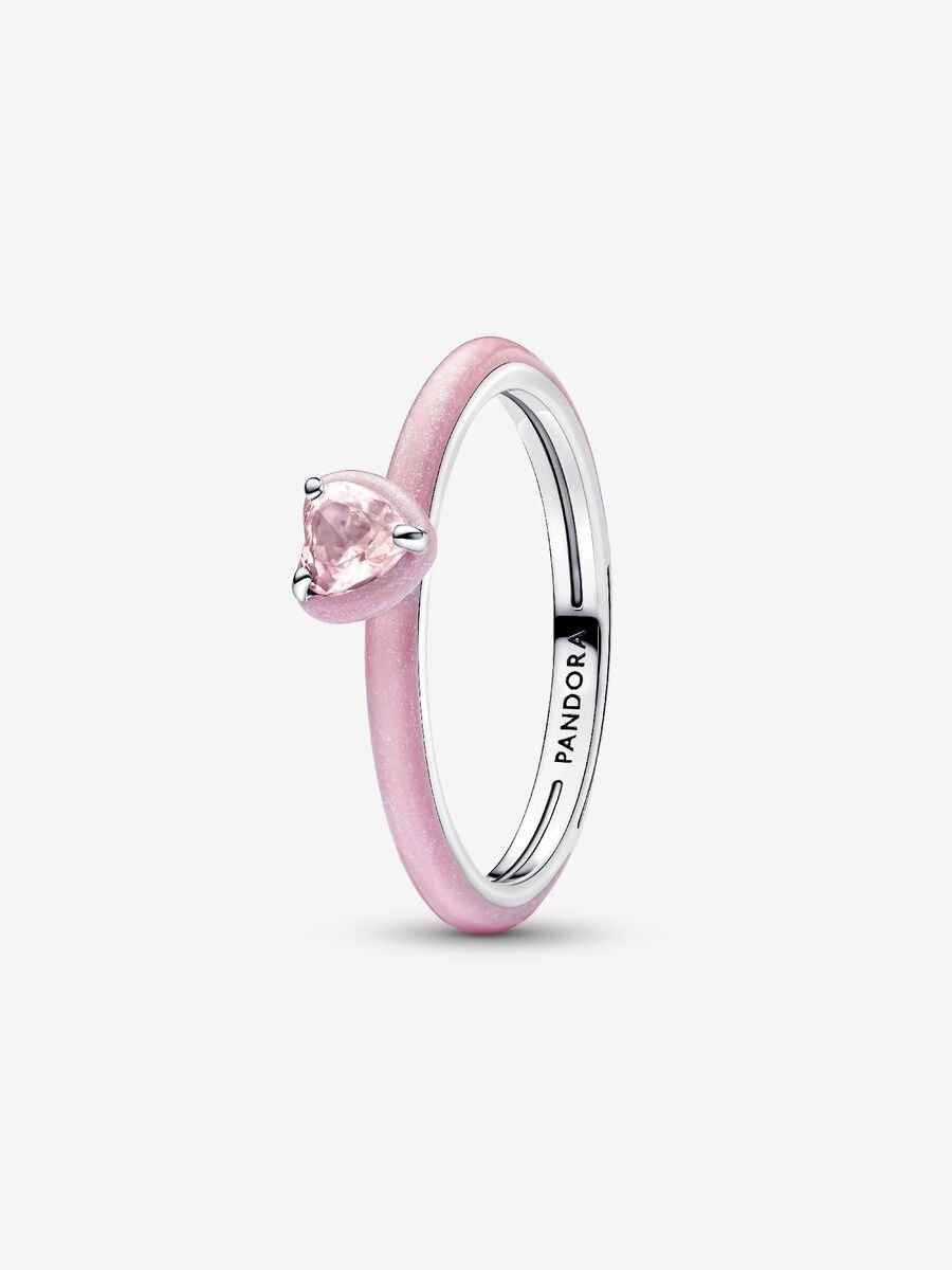 Anello Pink Chakra Heart Pandora Me