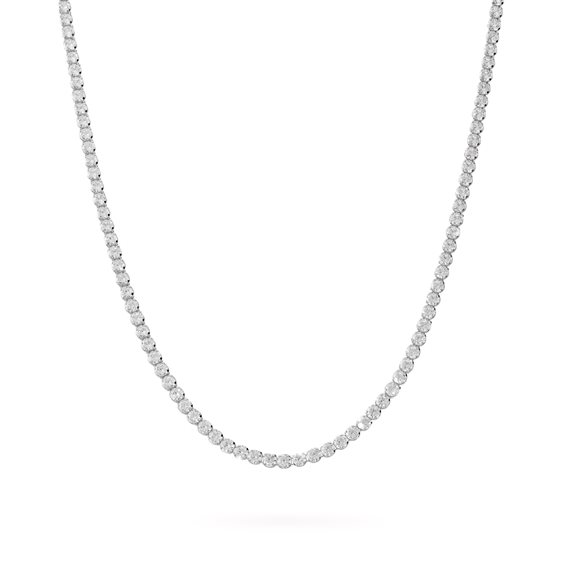 Collana Donna Bronzallure Choker Tennis con Cubic Zirconia