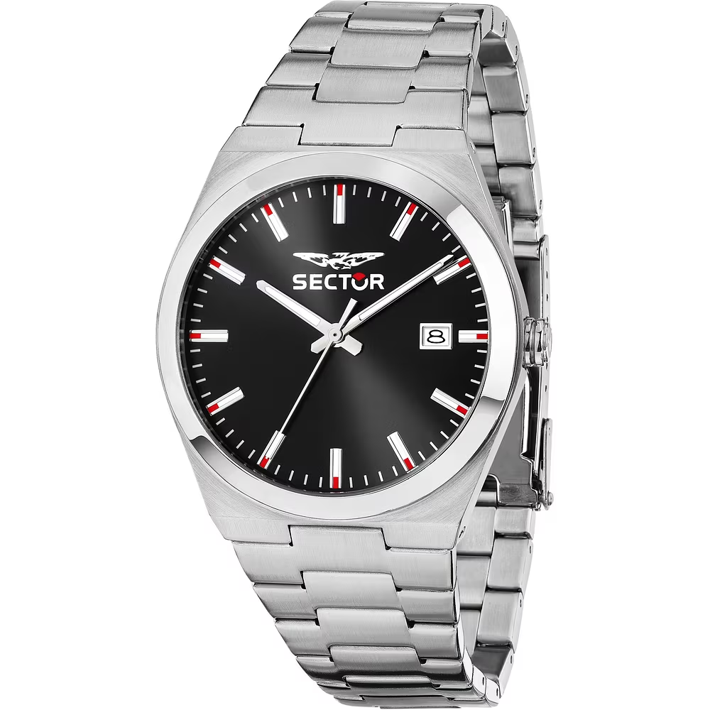 Orologio Uomo Sector C300 al Quarzo con Quadrante Nero 40 mm 