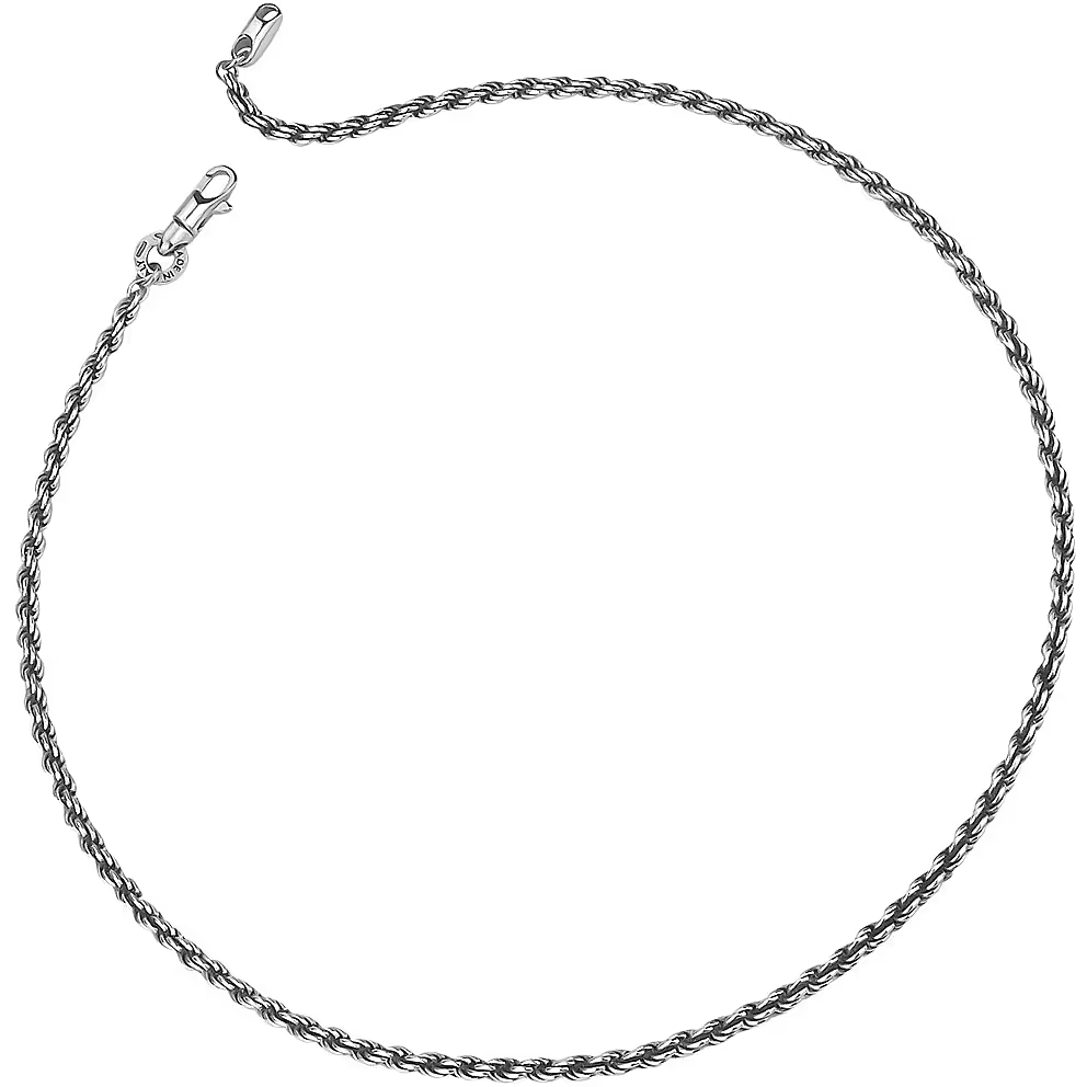 Collana Uomo Boccadamo Maglia Corda Grande 