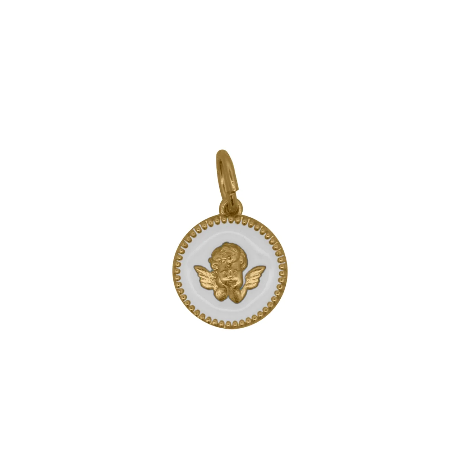 Charm Rue Des Mille Charm Bar Smalto Bianco Con Angelo