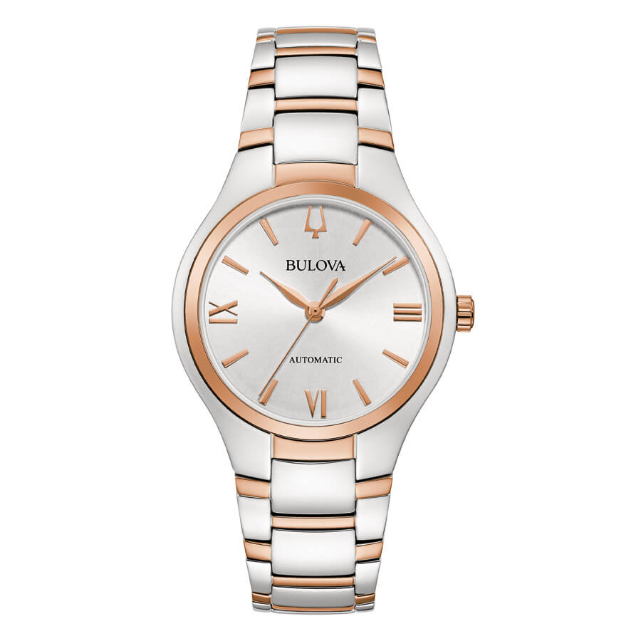 Orologio Donna Bulova al Quarzo con Quadrante Silver 34 mm