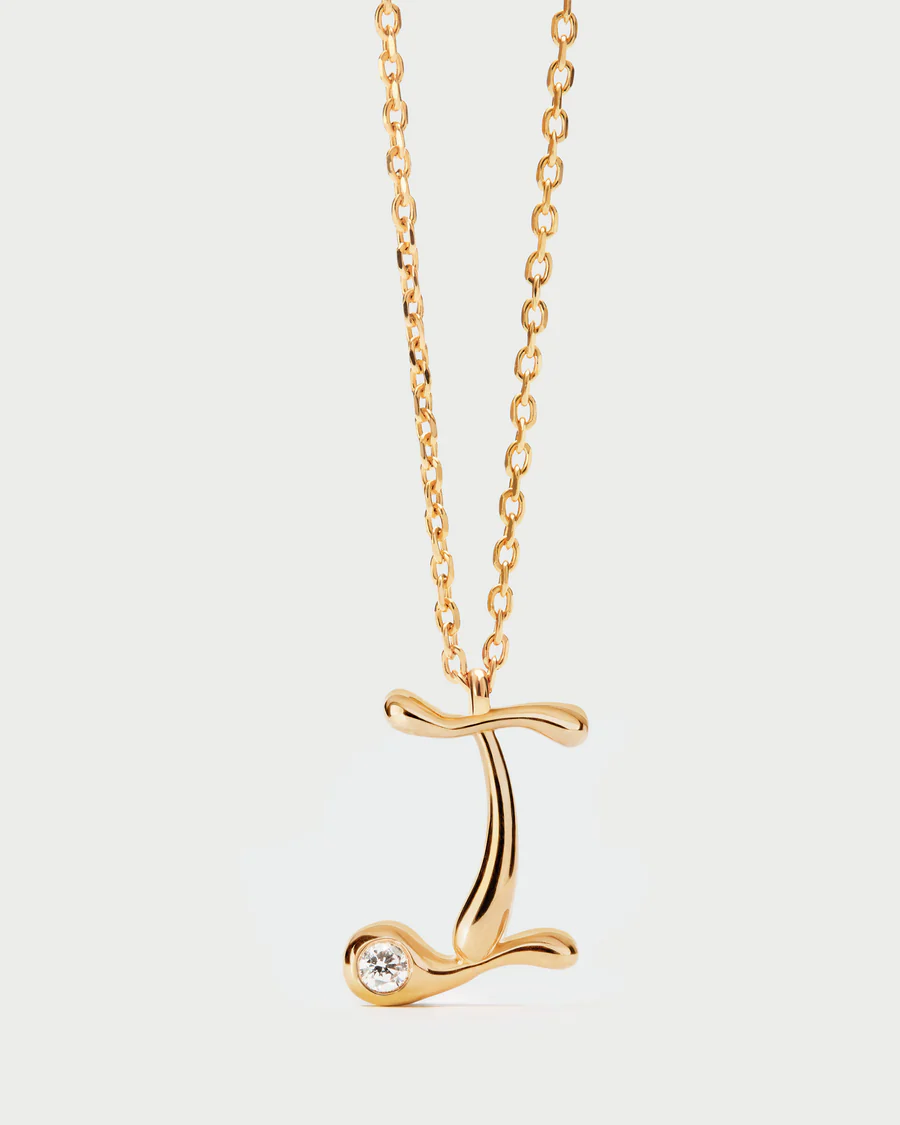 Collana Donna Pdpaola con Pendente Iniziale I 