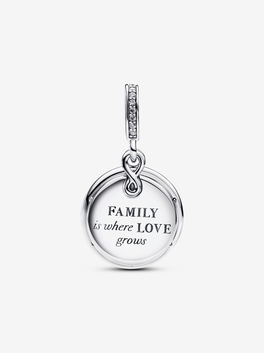 Charm Pandora Pendente Albero della Famiglia Che Si Illumina al Buio
