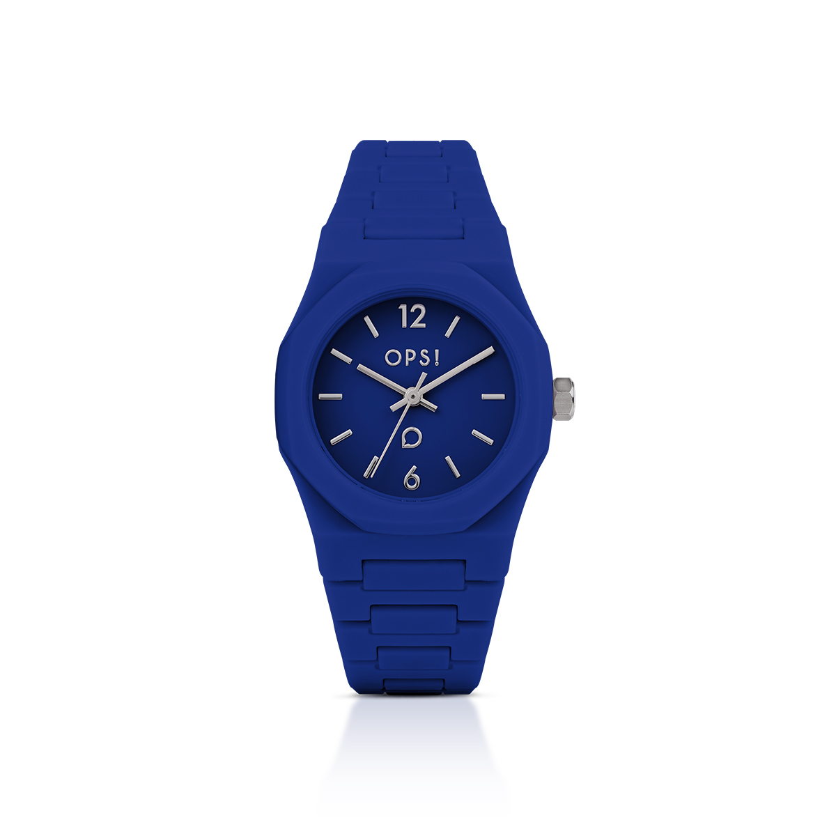 Orologio Unisex Ops Mono al Quarzo con Quadrante Blu 31,5 mm 