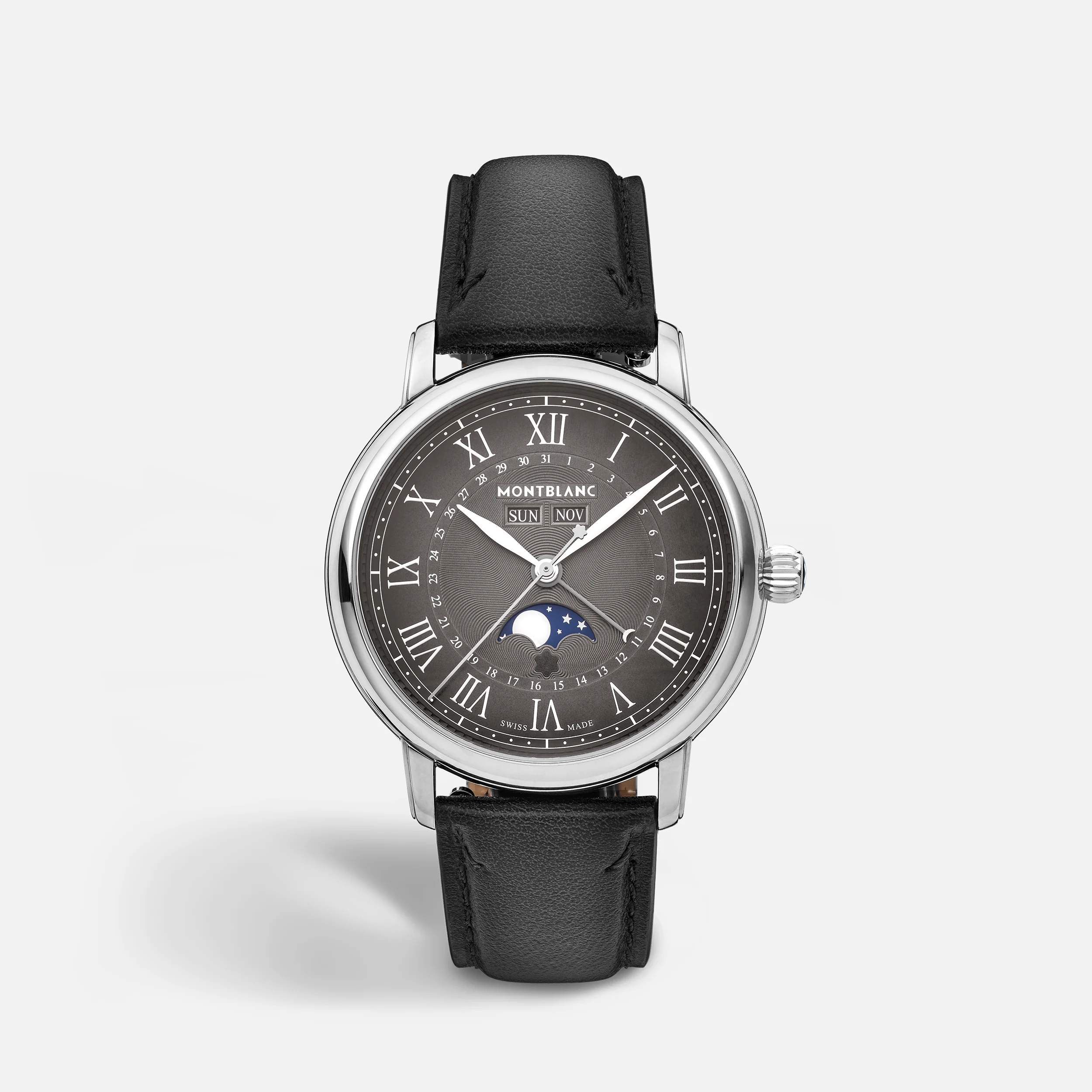 Orologio Uomo Montblanc Star Legacy Full Calendar Automatico con Quadrante Antracite 42 mm