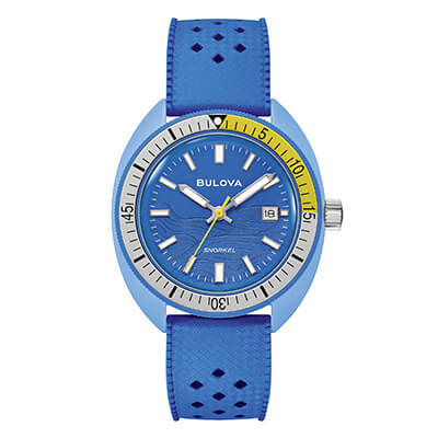 Orologio Uomo Bulova Snorkel al Quarzo con Quadrante Blu 41 mm 