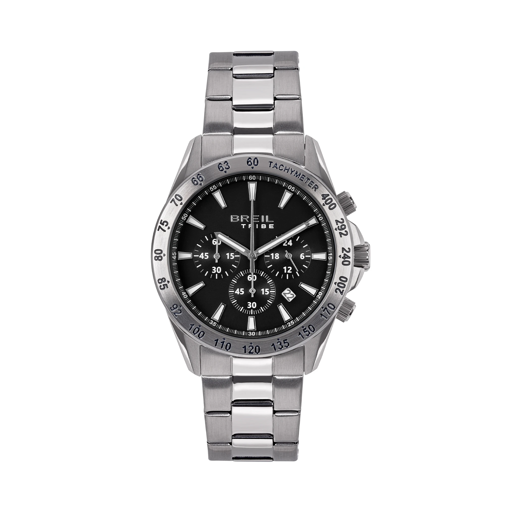 Orologio Uomo Breil Sideline al Quarzo con Quadrante Nero 43 mm