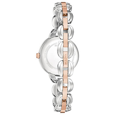 Orologio Donna Bulova Classic Diamonds al Quarzo con Quadrante Madreperla 28 mm 