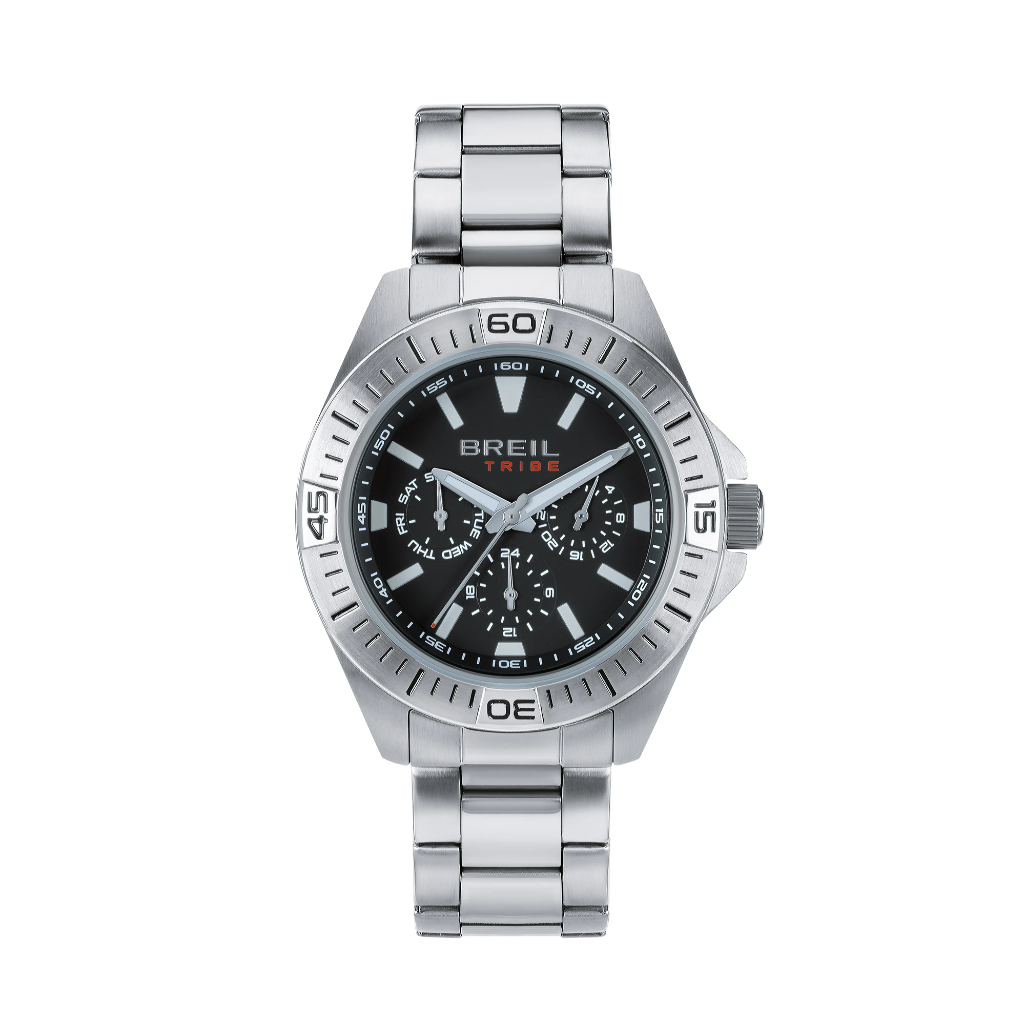 Orologio Uomo Breil Offbeat al Quarzo con Quadrante Nero 42 mm
