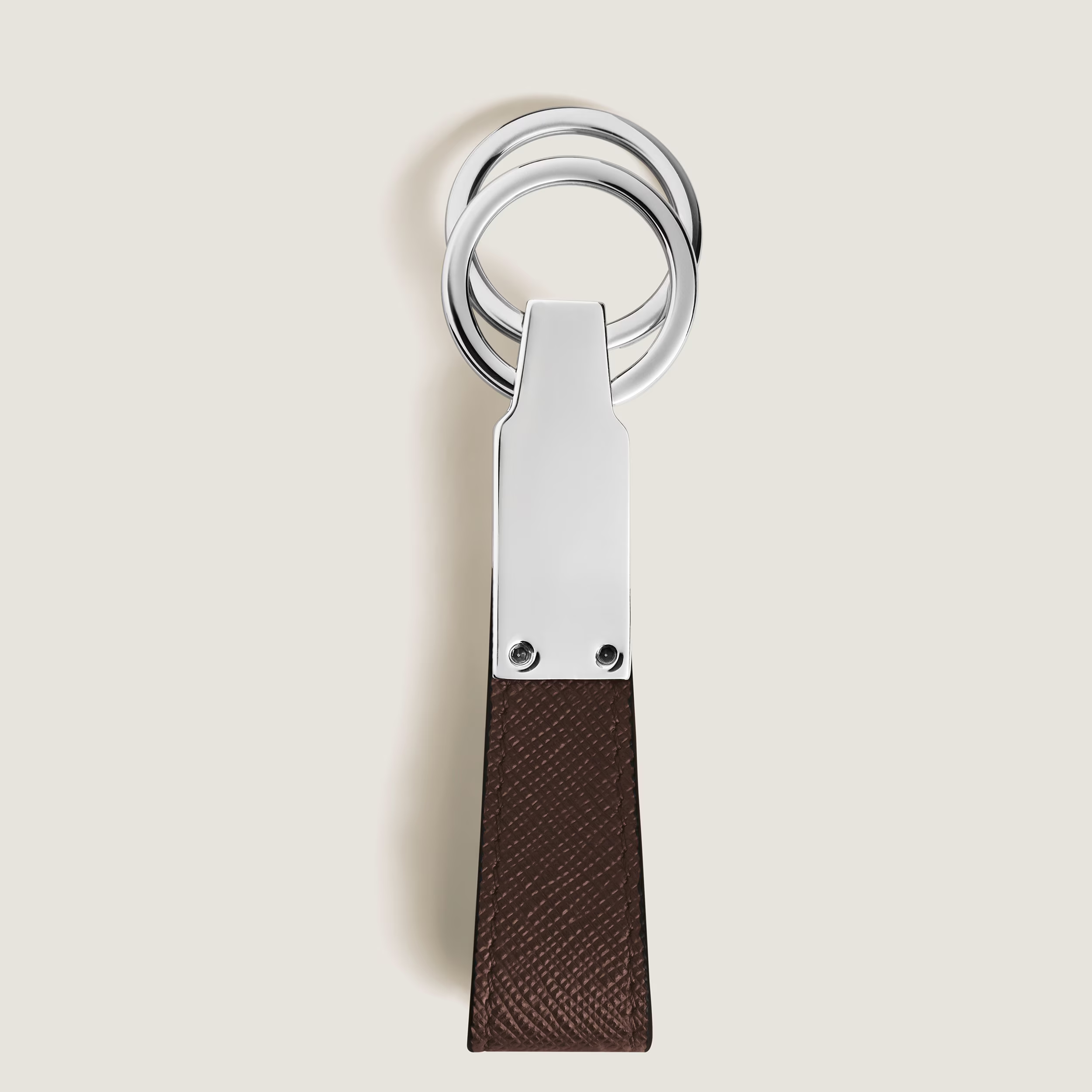 Portachiavi Montblanc in Pelle Sartorial Ebano