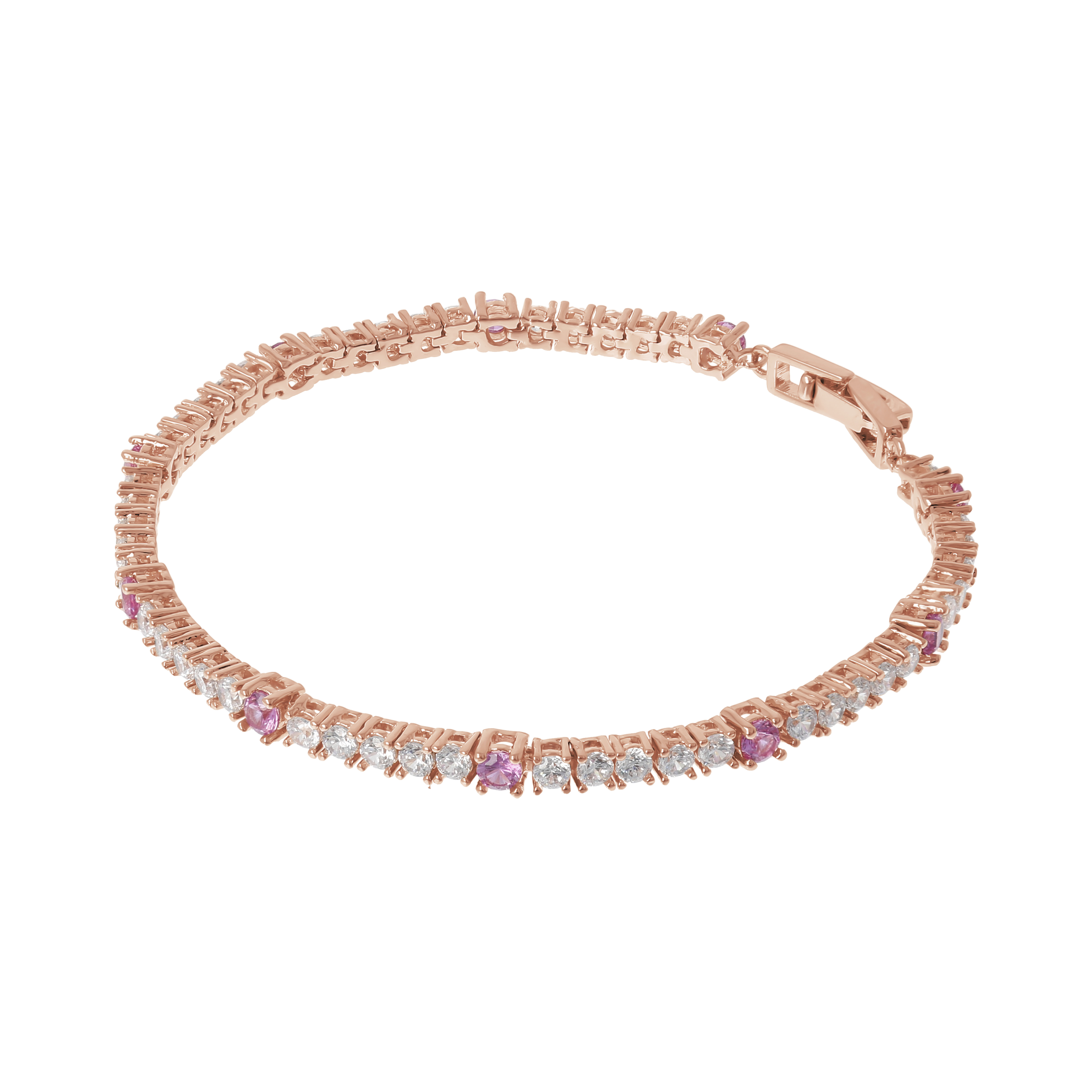 Bracciale Donna Bronzallure con Cubic Zirconia - Mod. WSBZ01998.W.ROSE.SH