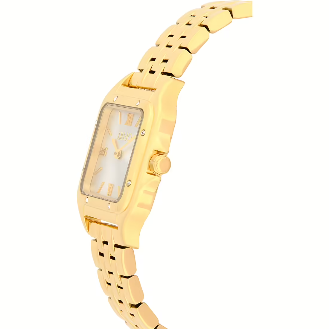 Orologio Donna Liu-Jo Shimler al Quarzo con Quadrante Bianco 28 mm Cinturino Dorato