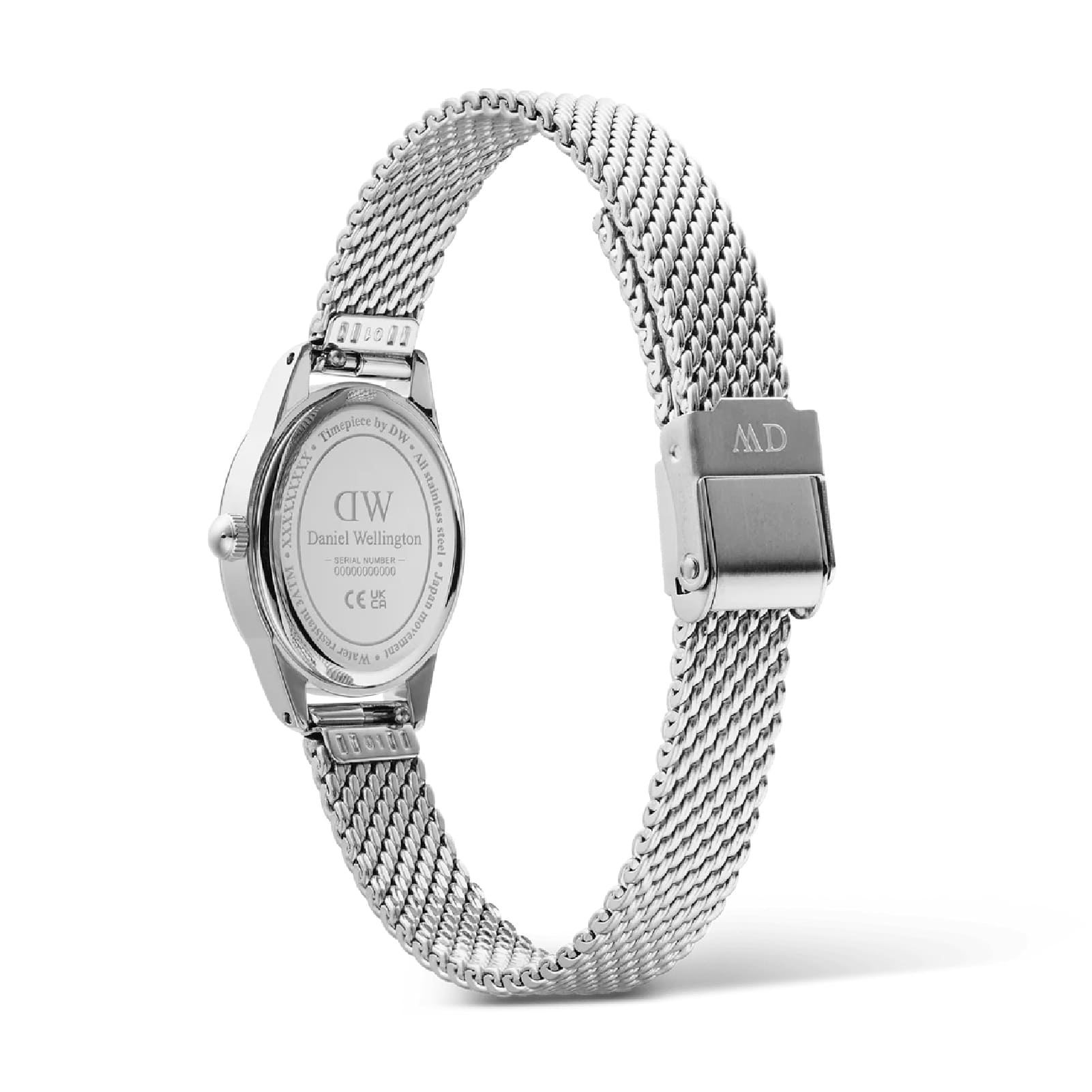 Orologio Donna Daniel Wellington Ophelia Mini al Quarzo con Quadrante Silver 22 mm Maglia Mesh