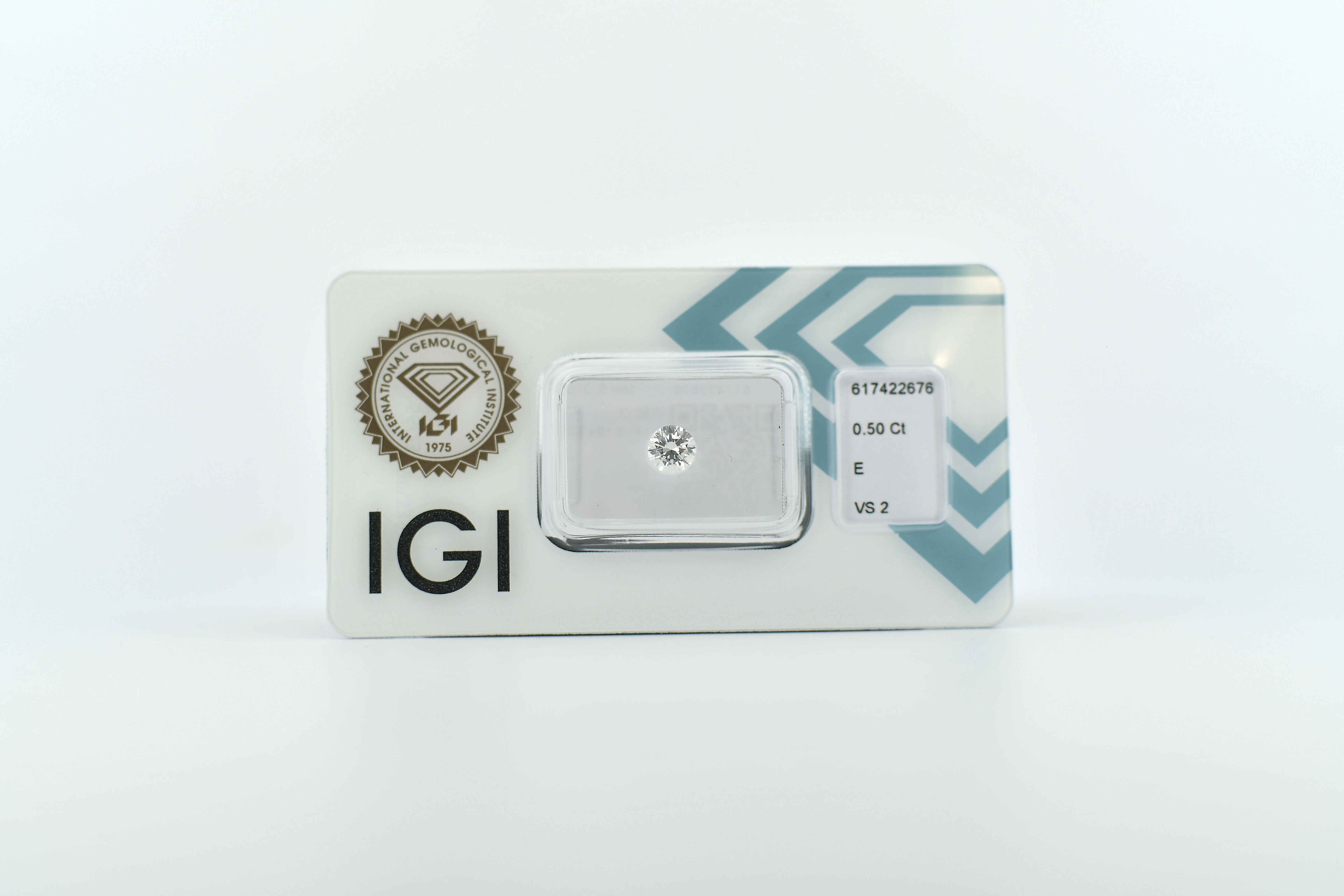 Diamante Certificato IGI Blisterato 0,50 ct E VS2