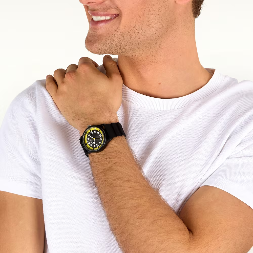 Orologio Uomo Sector H2O al Quarzo con Quadrante Nero 41 mm 