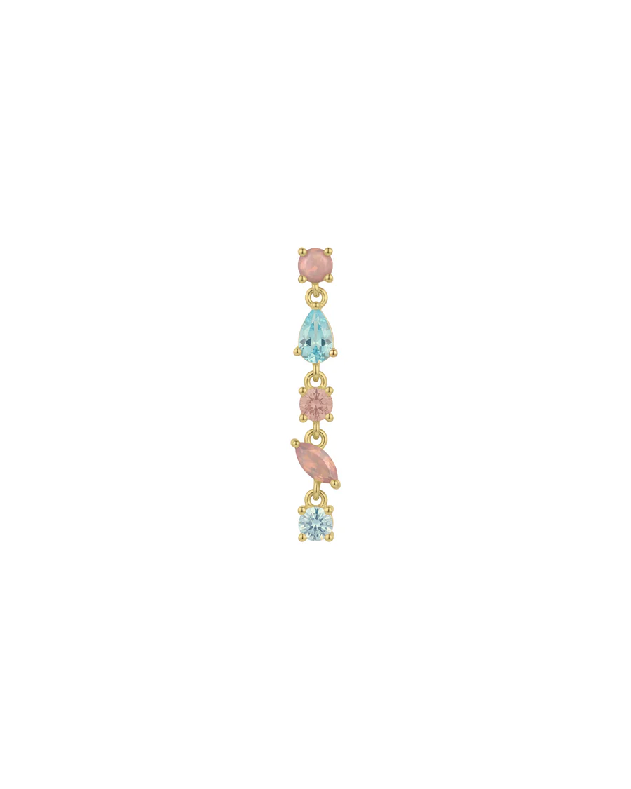 Orecchino Sinistro Donna Amabile Pink Lagoon 