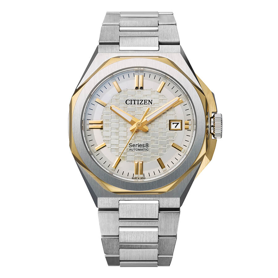 Orologio Uomo Citizen S8 Mechanical Automatico con Quadrante Bianco 39 mm 