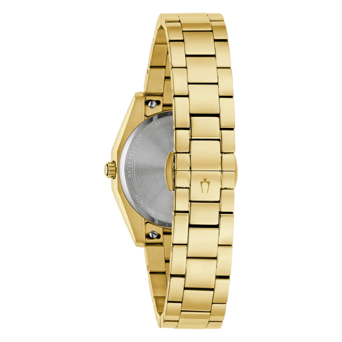 Orologio Donna Bulova Surveyor Lady al Quarzo con Quadrante Bianco 31 mm Cinturino Dorato