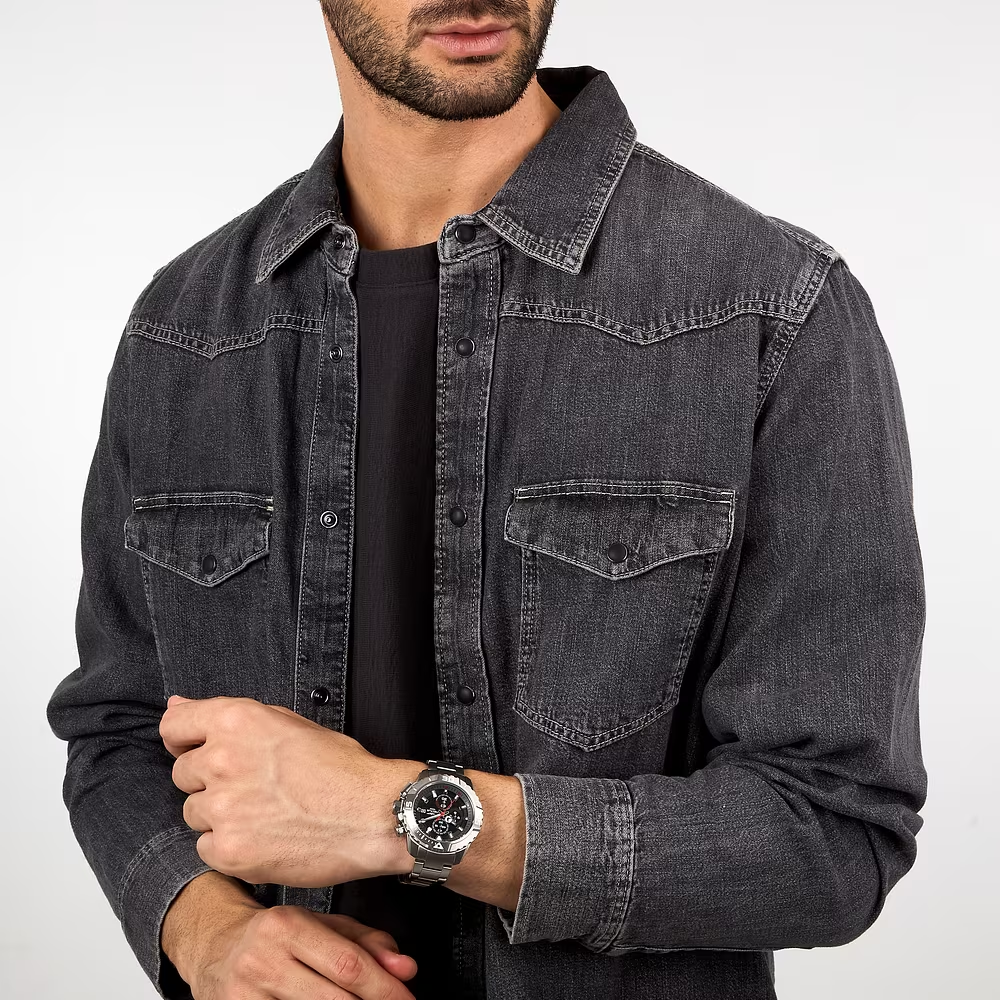 Orologio Uomo Sector Legend al Quarzo con Quadrante Nero 43 mm 