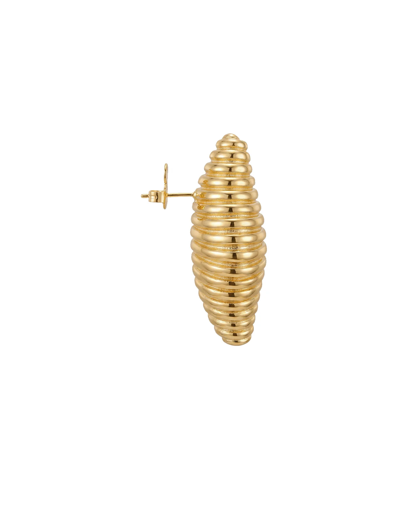 Orecchino Amabile Conchiglia in Argento 925 Placcato oro 