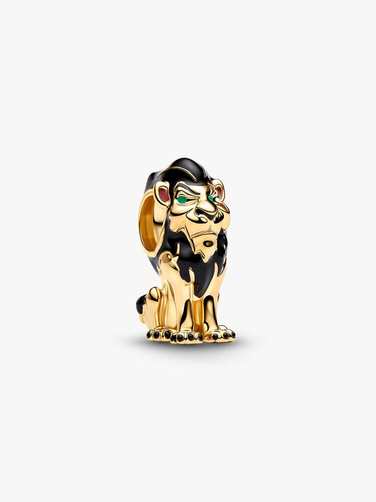 Pandora Disney Villains, Scar in Argento 925 Rifinito in Oro
