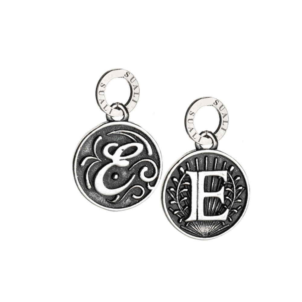 Charm Donna Suali Lettera E Ø cm. 1,5