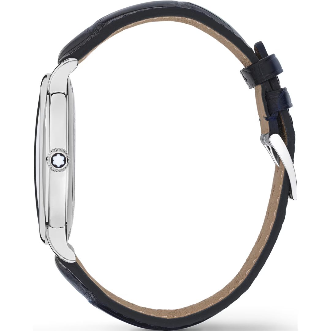 Orologio Uomo Montblanc Star Legacy Automatic Date con Quadrante Bianco 42 mm