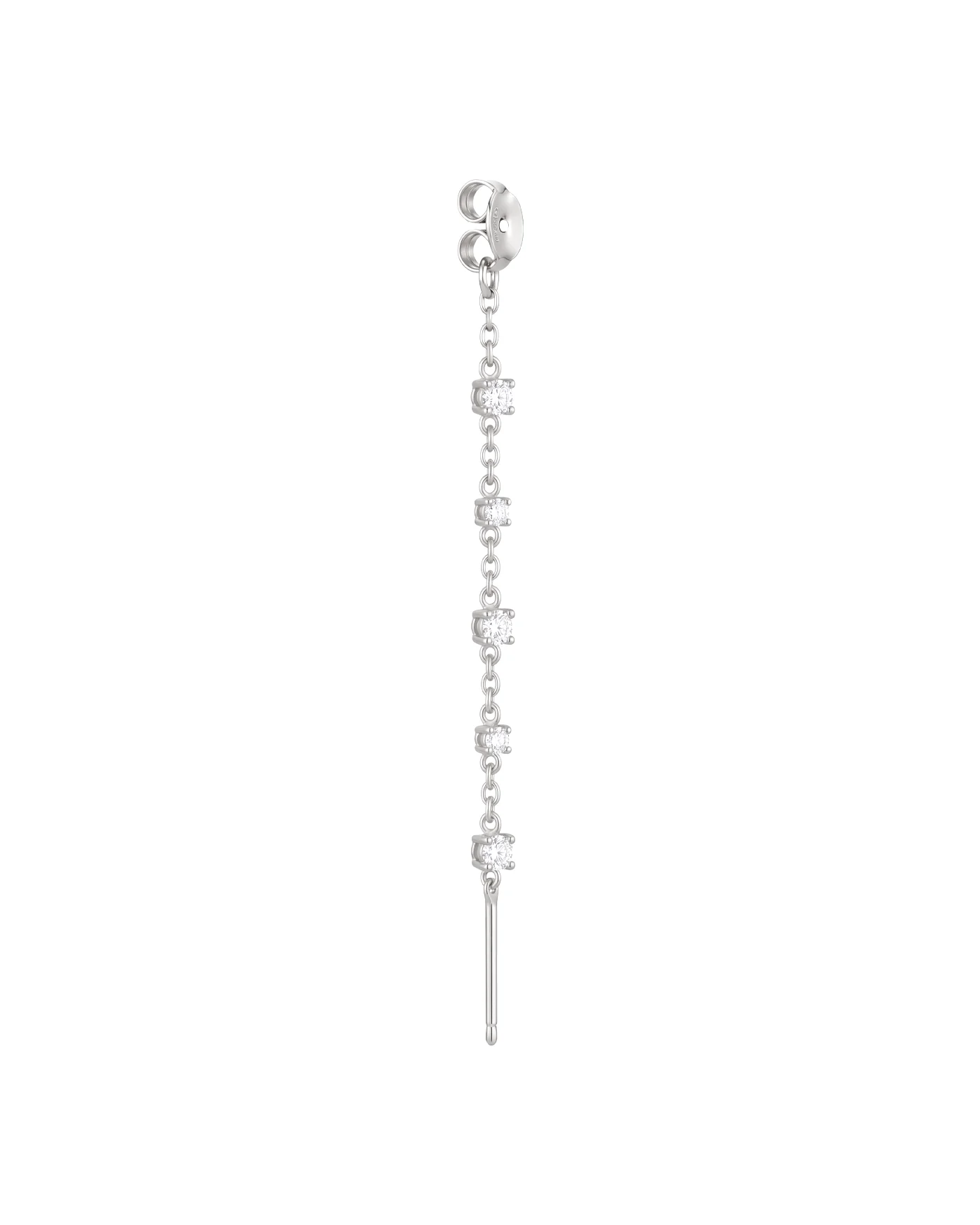 Pndente Ambaile Charmi Mini con Zirconi in Argento 