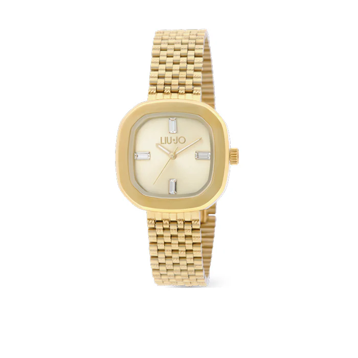Orologio Donna Liu-Jo Chains Elison al Quarzo con Quadrante Oro 30 mm