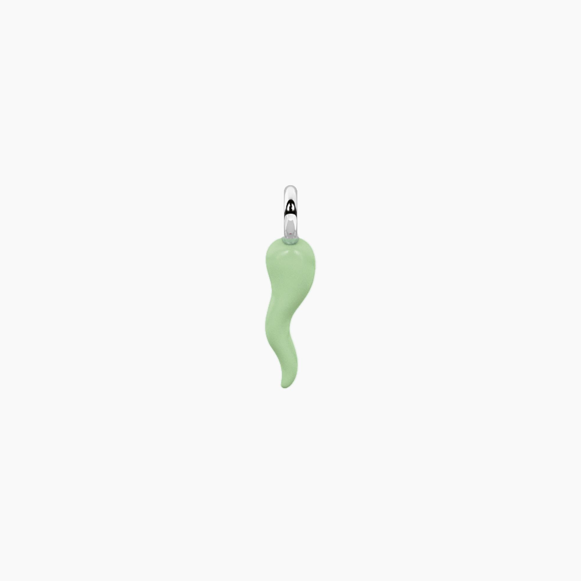 Charm Donna Kidult a Forma di Cornetto Verde 