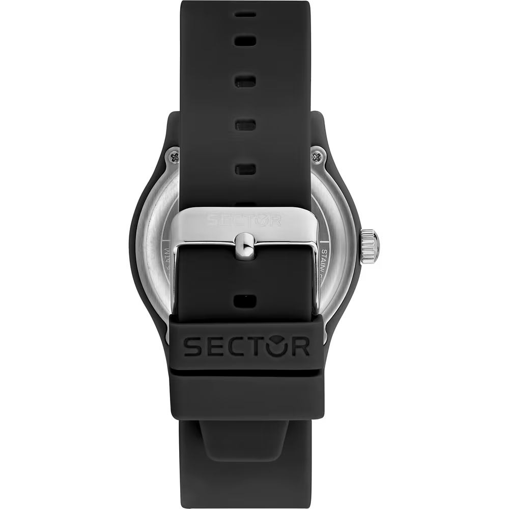 Orologio Uomo Sector H2O al Quarzo con Quadrante Nero 41 mm 