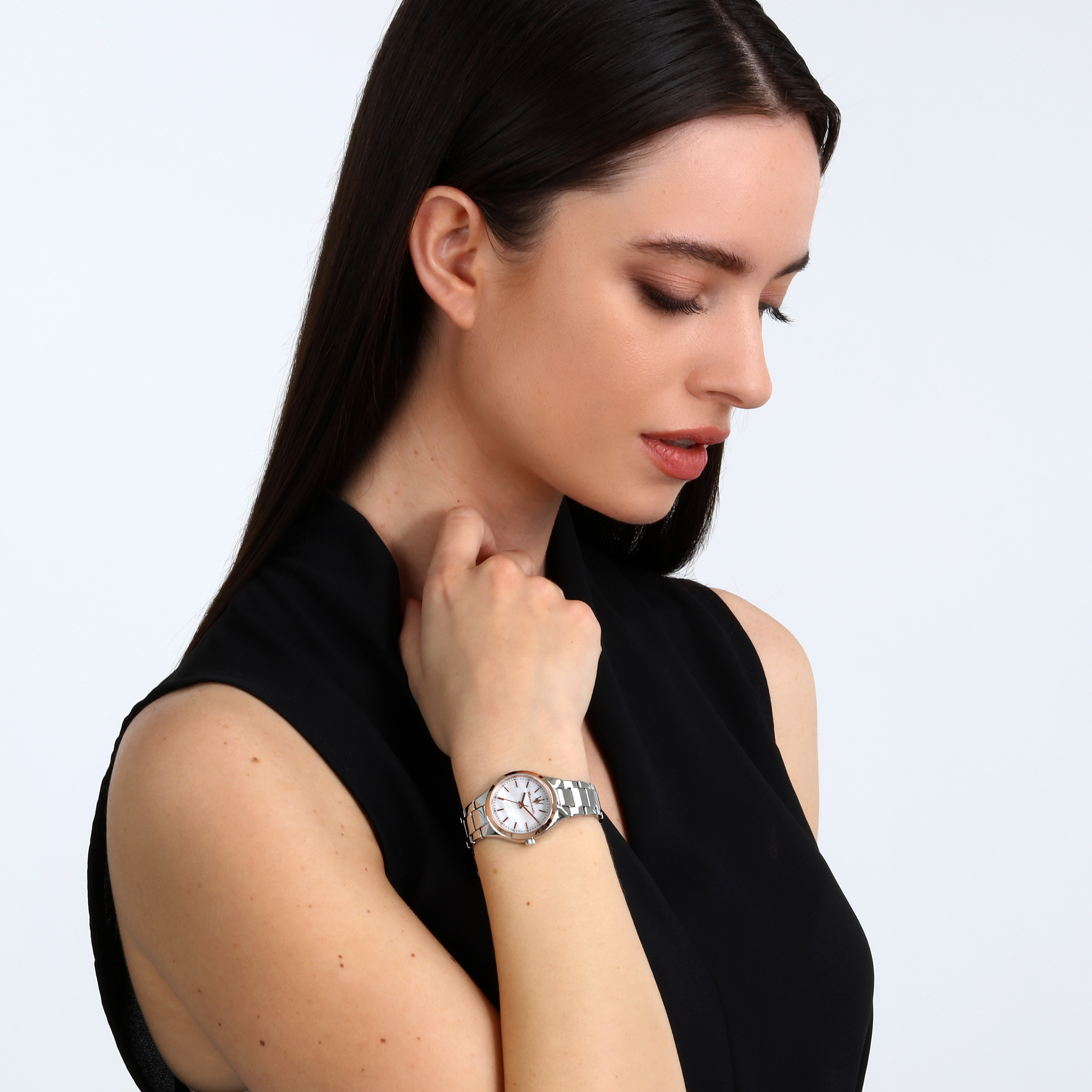 Orologio Donna Maserati Attrazione al Quarzo con Quadrante Silver 30 mm 