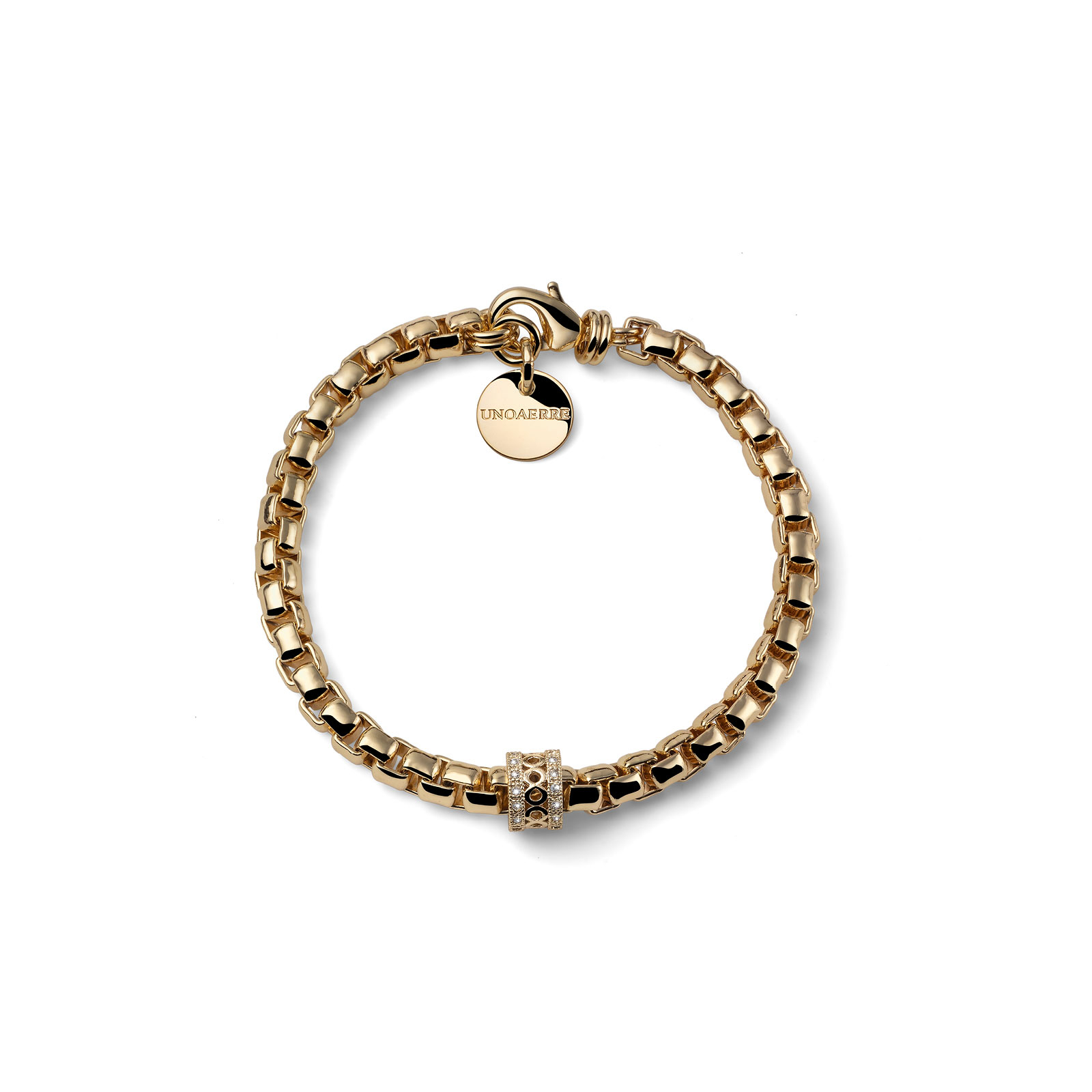 Bracciale Donna Unoaerre Veneziana Dorato
