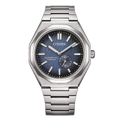 Orologio Uomo Citizen Zenshin 60 Automatic con Quadrante Blu 40 mm 
