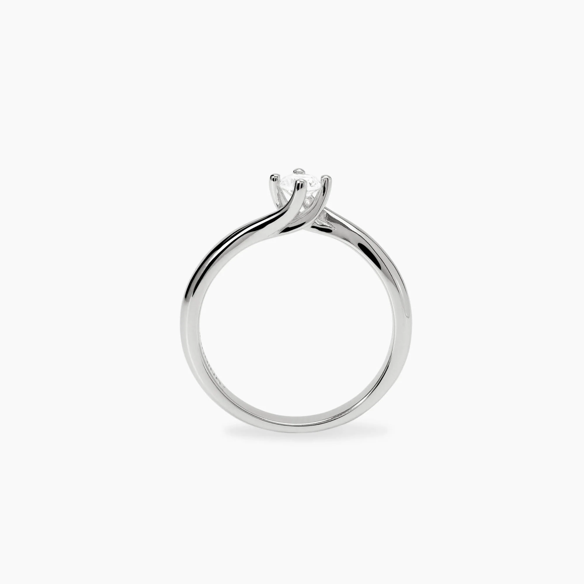 Anello Solitario Mabina con Diamante Lab-grown 0,25 Carati