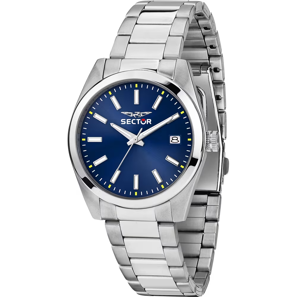 Orologio Uomo Sector Collezione 240 al Quarzo con Quadrante Blu 37 mm 