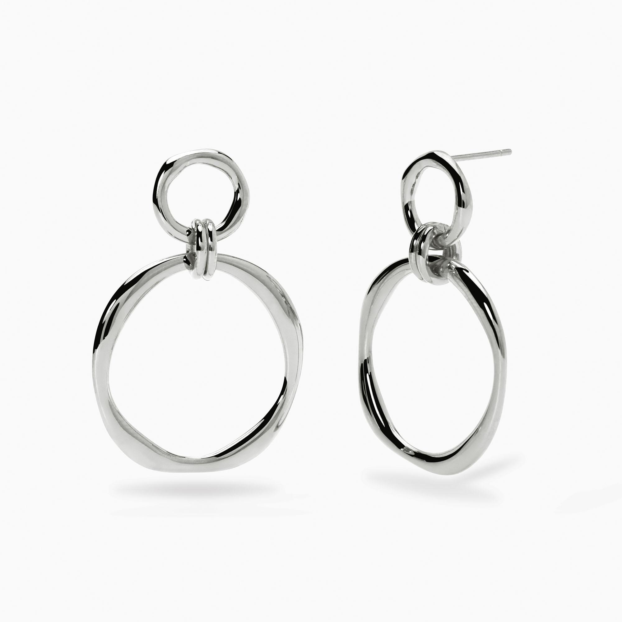 Orecchini Donna Kidult con Pendenti Circolari