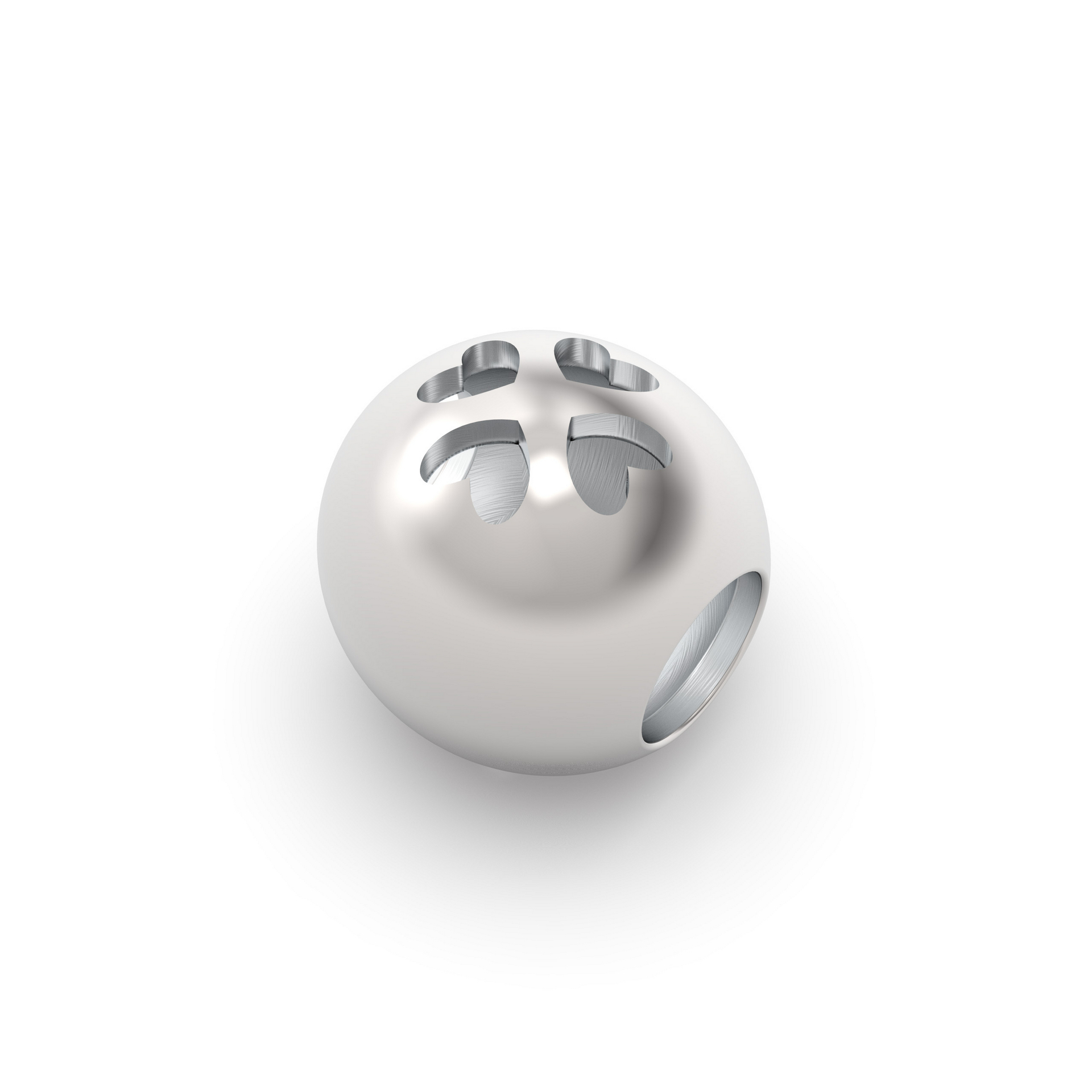 Charm Rerum Traforato con Cuori