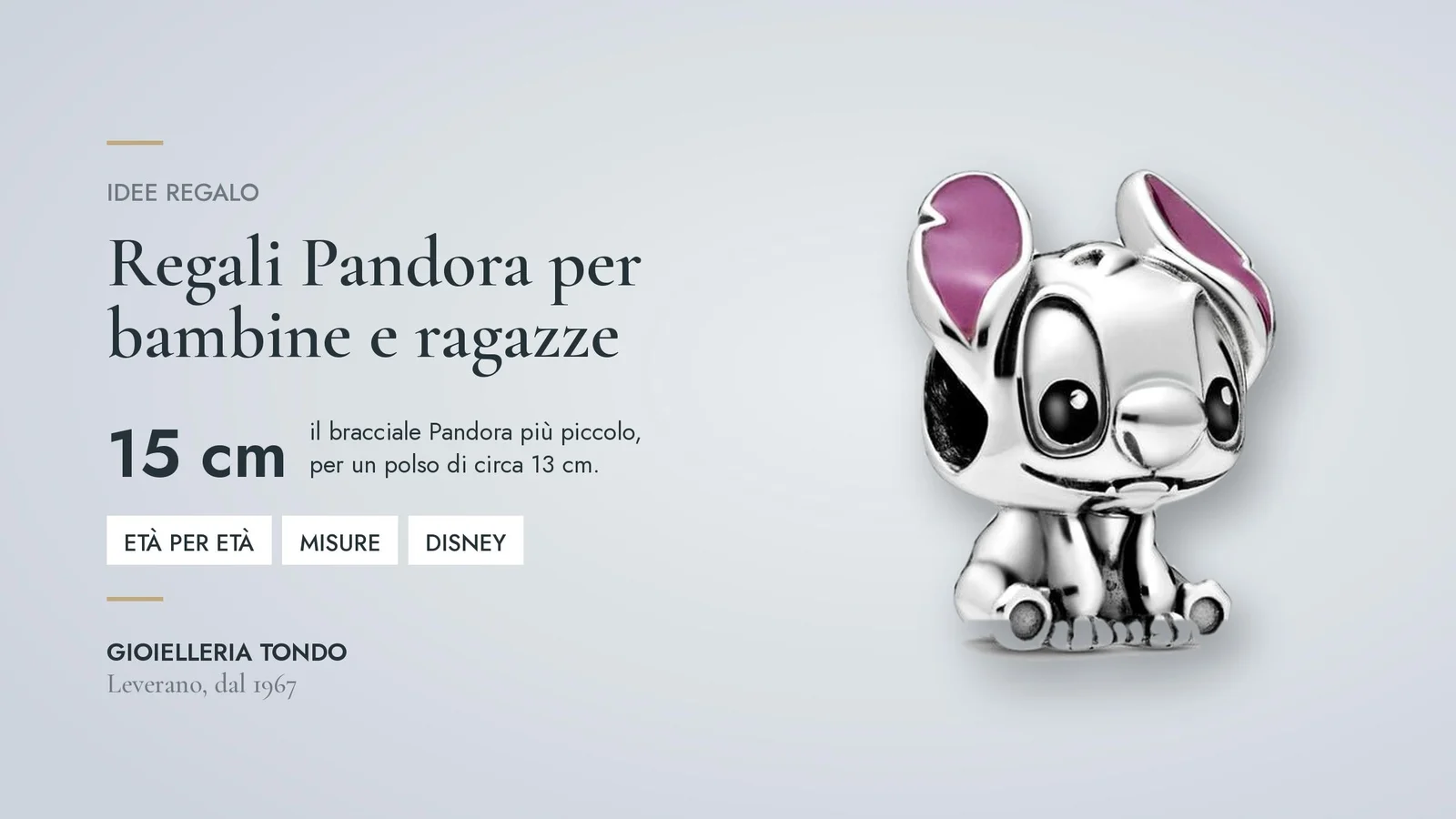 Regali Pandora per bambine e ragazze: cosa scegliere, età per età