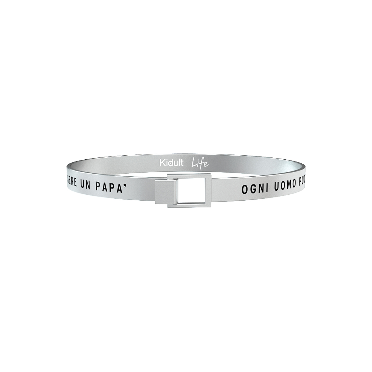 Bangle da Uomo Kidult con Frase Papà
