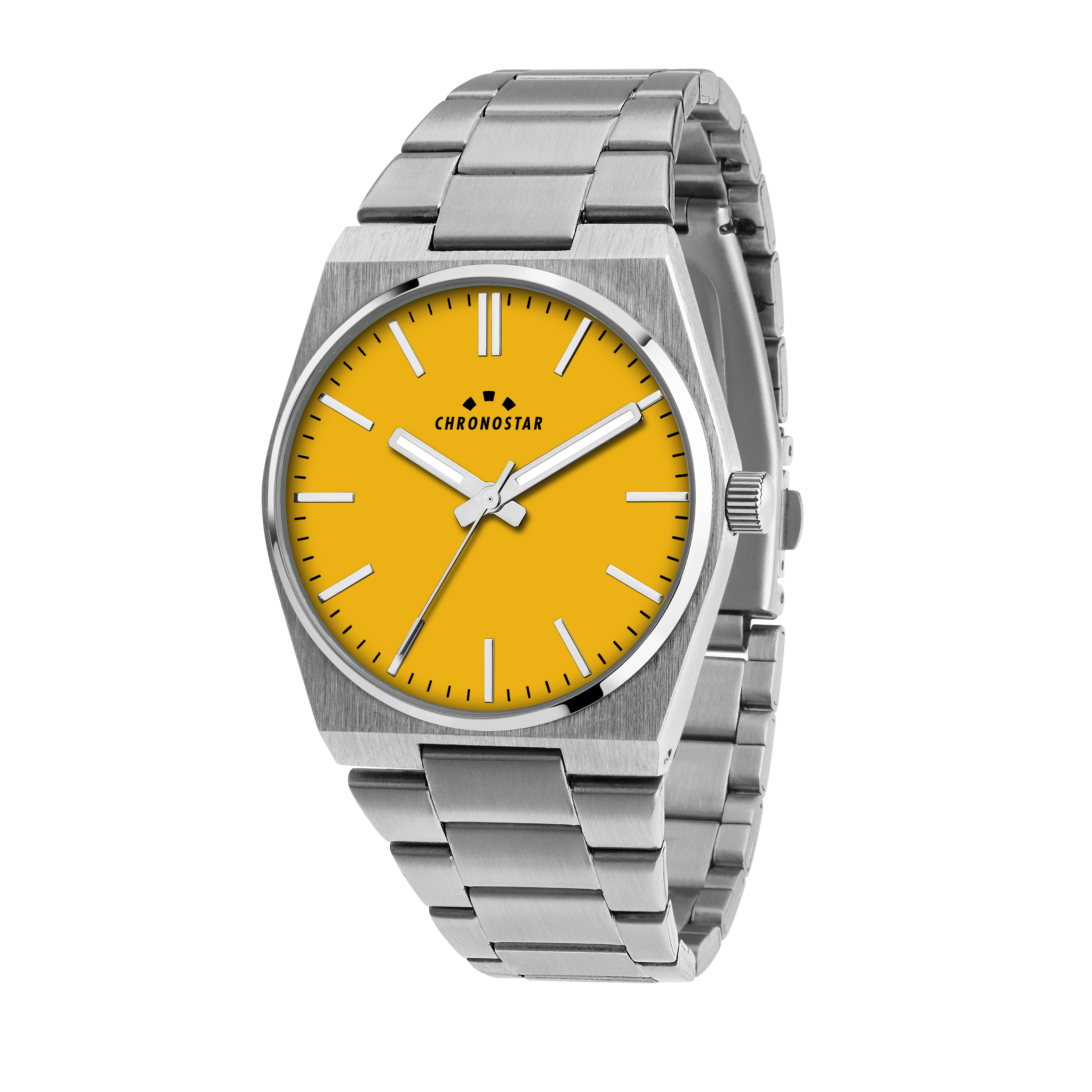 Orologio Uomo Chronostar Supreme al Quarzo con Quadrante Giallo 40 mm 