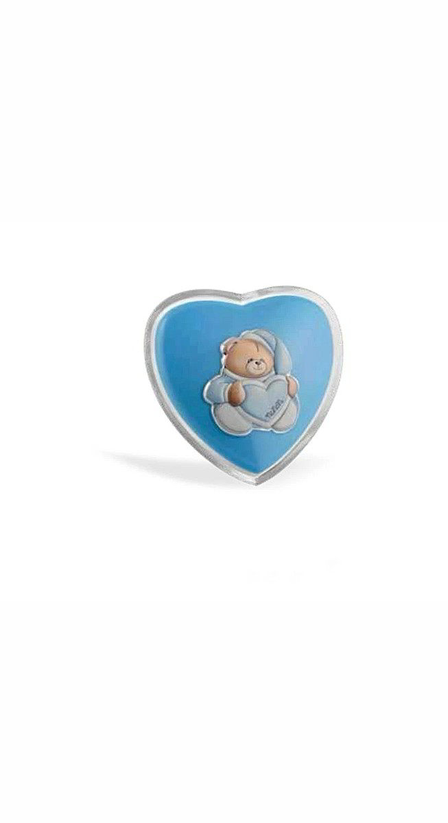 Lampada Nanan Cuore Azzurro con Orsetto 