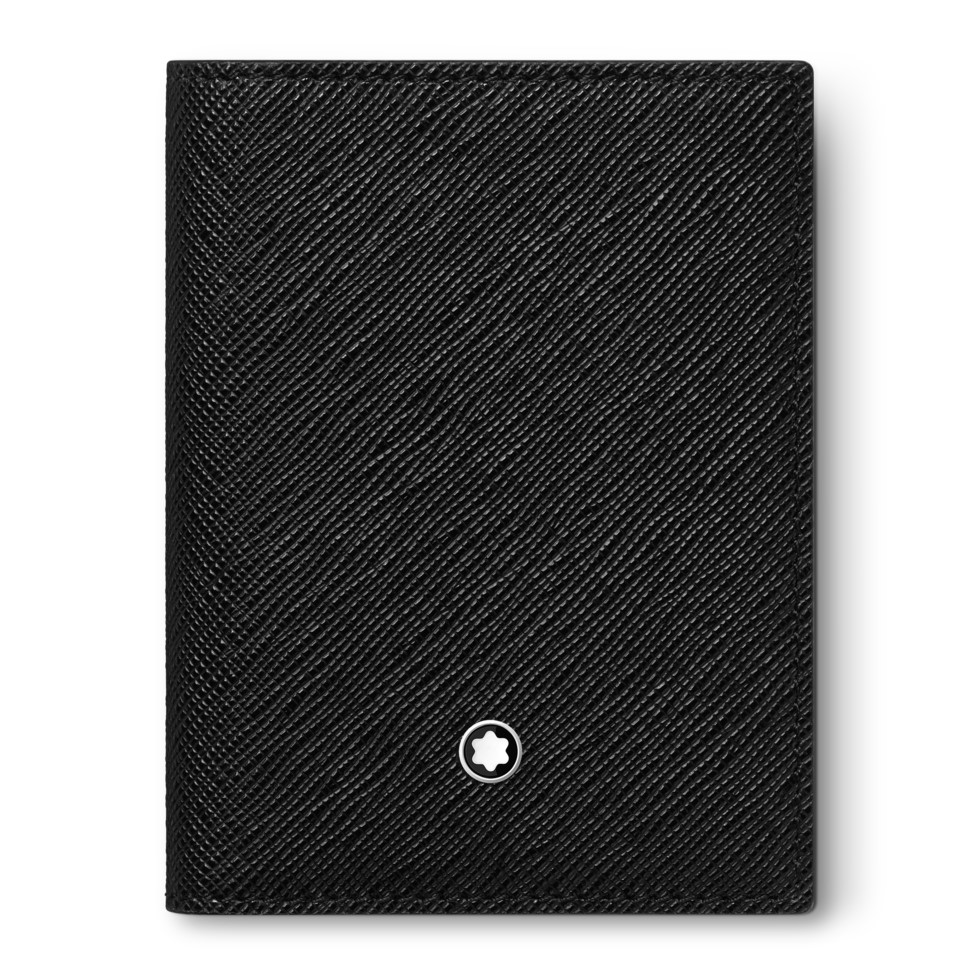 Portacarte Montblanc 4 Tasche in Pelle Sartorial