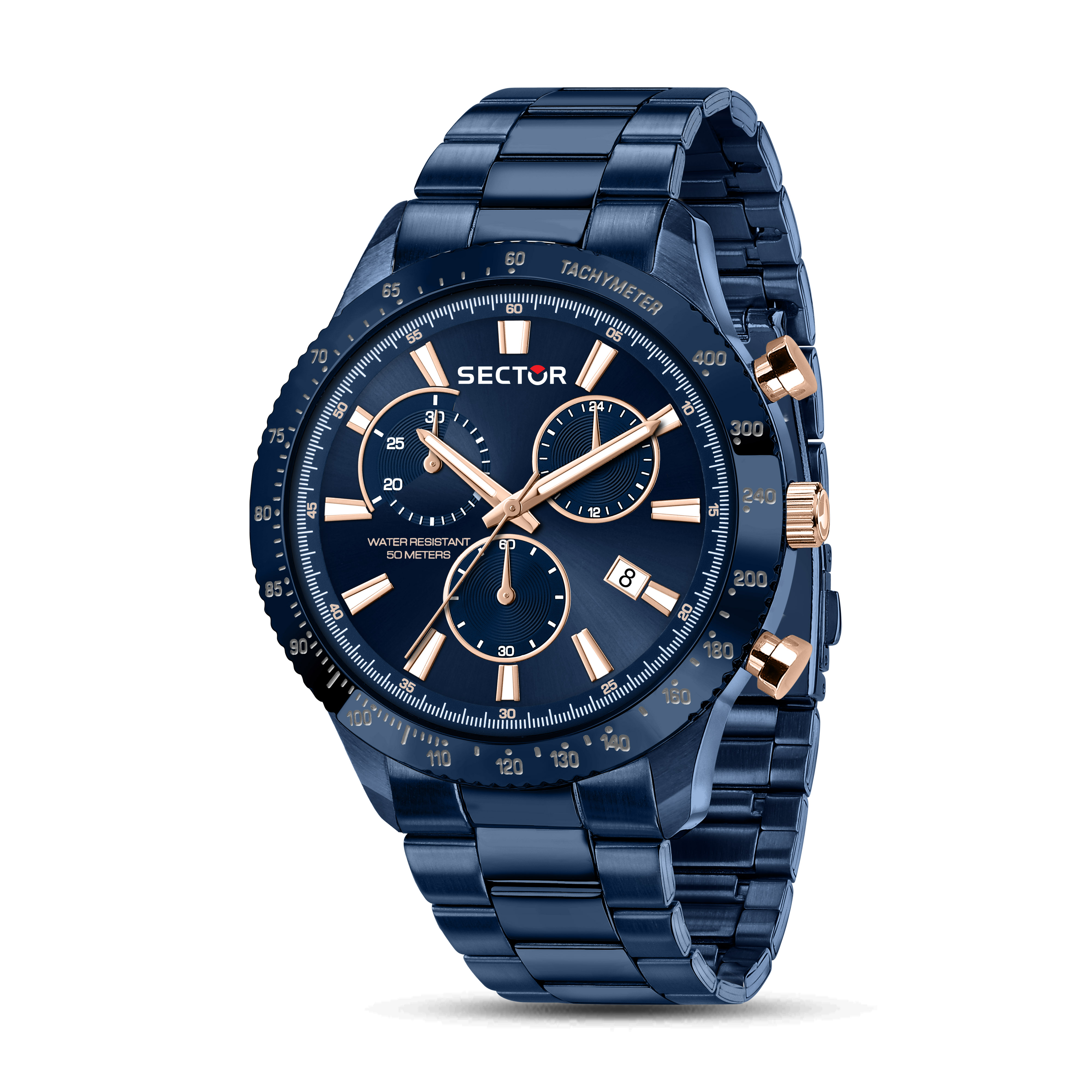 Orologio Uomo Sector 270 al Quarzo con Quadrante Blu 45 mm