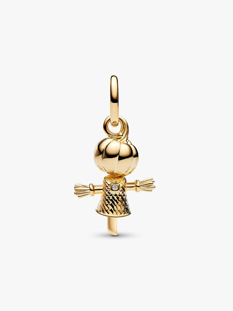 Charm Pandora Pendente Zucca Spaventapasseri in Argento 925