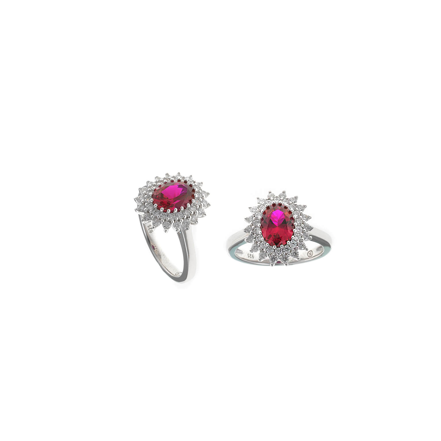 Anello Salvatore Plata Solitario