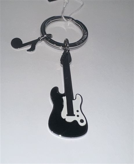 Portachiavi Unisex Morellato Chitarra in Acciaio