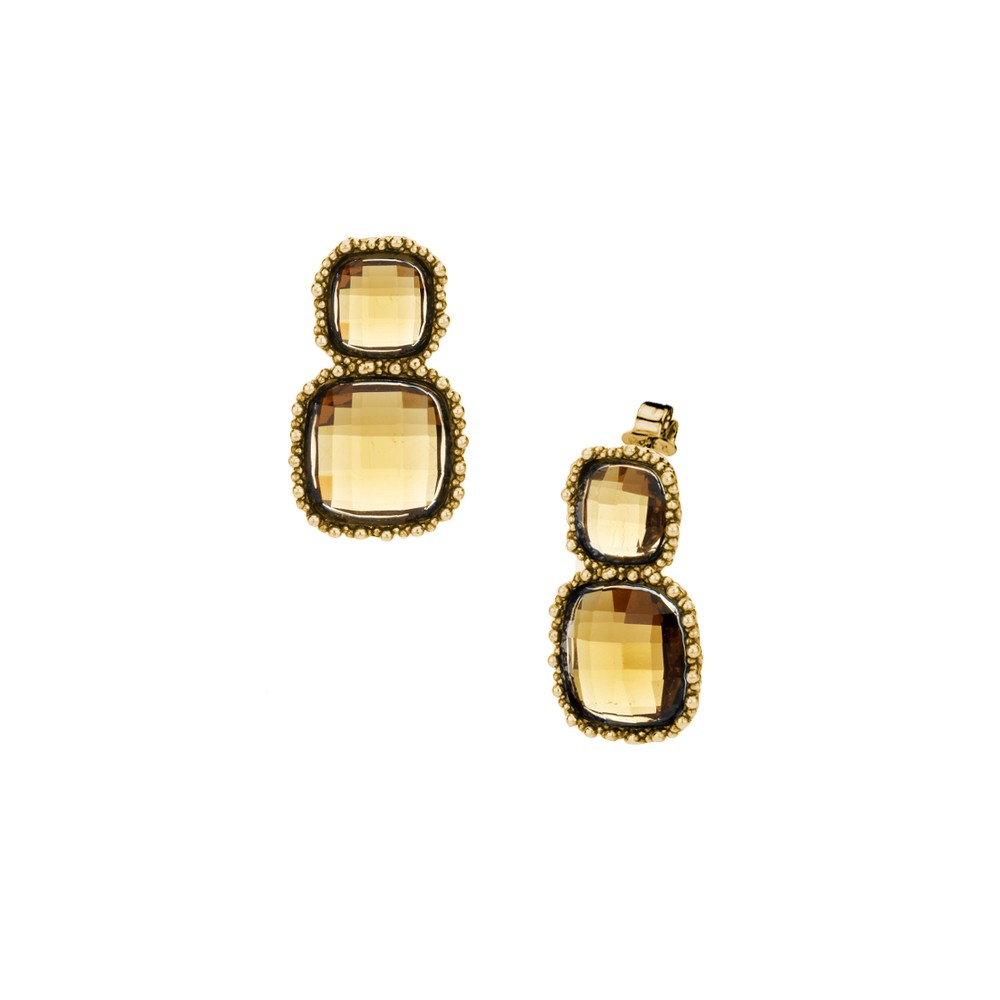 Orecchini Donna Suali "Alchimia" Crystal Brown